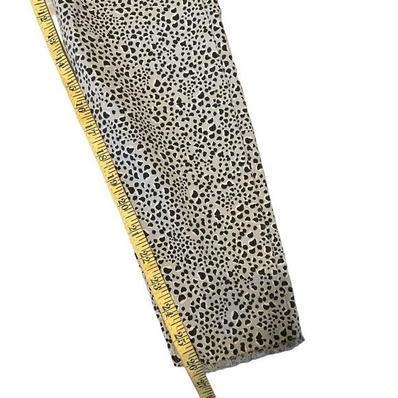 Ella Moss High Rise Skinny Jeans Animal Leopard Print Women's Size 26 - Picture 8 of 11